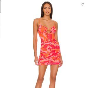 Revolve Superdown Dayana Corset Mini Dress Size XS